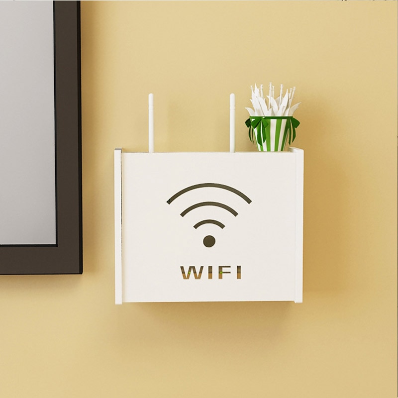 Wall Mounted Wifi Router Storage Box Wall Mounted Wifi Router Storage Box
