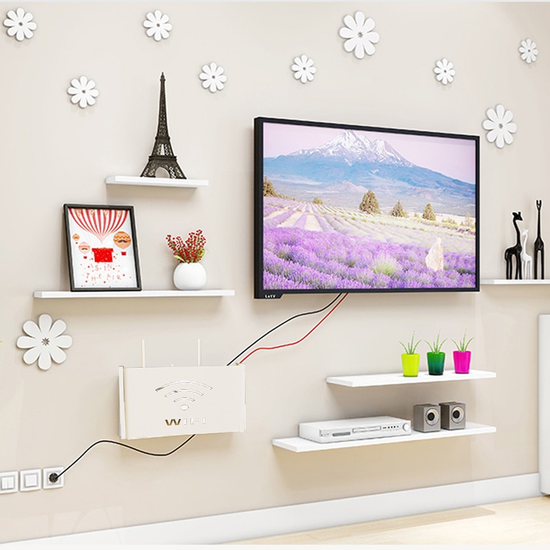 Wall Mounted Wifi Router Storage Box