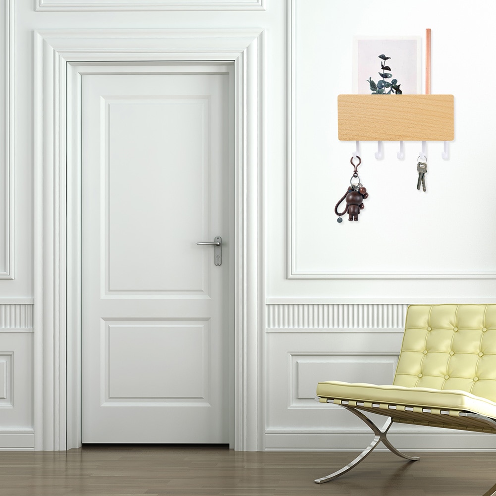 Wall Mounted Wooden Keys Hanger