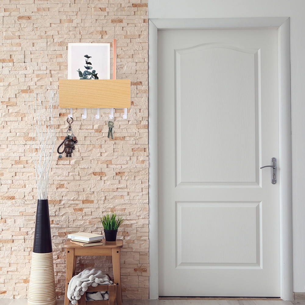 Wall Mounted Wooden Keys Hanger