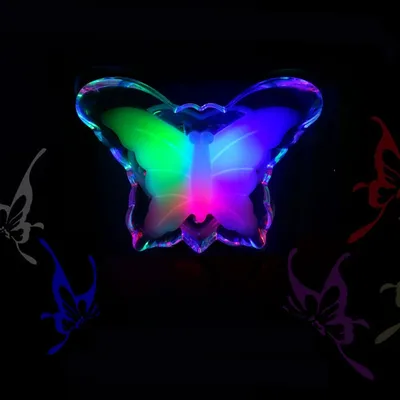 Wall Night Light Butterfly Lighting Wall Night Light Butterfly Lighting