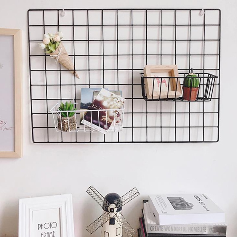 Wall Photo Grid Metal Home Decor