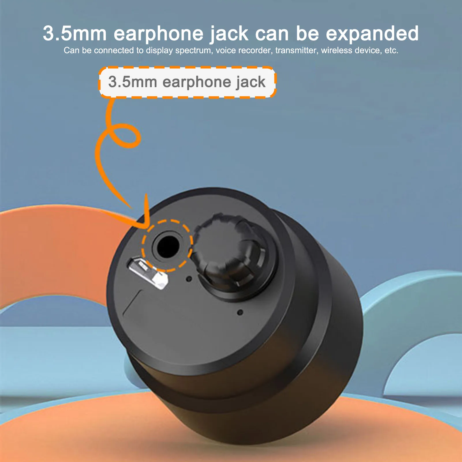 Wall Pipe Leak Listen Detector Wireless 12mA High Strength for Water Cement Steel Pipe Wall Microphone Listen Detector Wall Pipe Leak Listen Detector Wireless 12mA High Strength for Water Cement Steel Pipe Wall Microphone Listen Detector