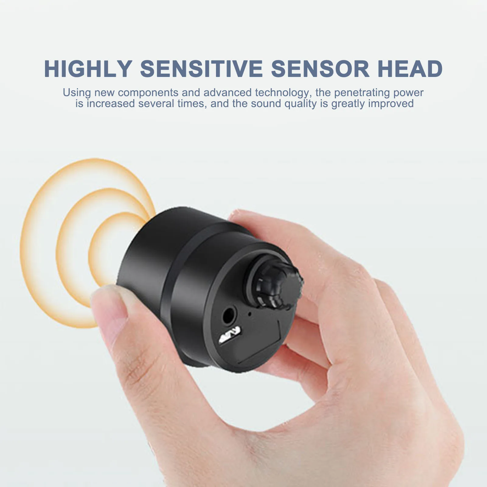 Wall Pipe Leak Listen Detector Wireless 12mA High Strength for Water Cement Steel Pipe Wall Microphone Listen Detector Wall Pipe Leak Listen Detector Wireless 12mA High Strength for Water Cement Steel Pipe Wall Microphone Listen Detector