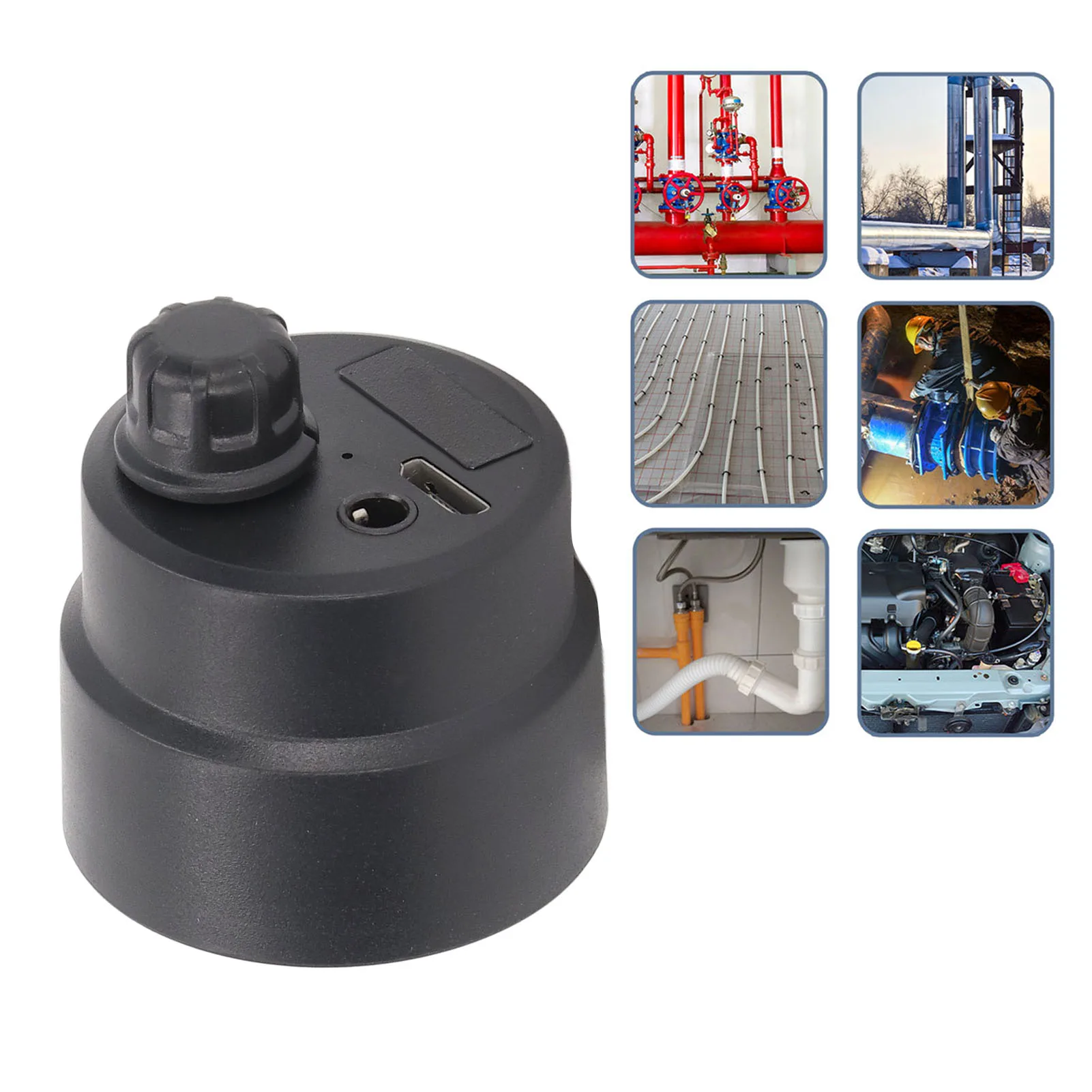 Wall Pipe Leak Listen Detector Wireless 12mA High Strength for Water Cement Steel Pipe Wall Microphone Listen Detector Wall Pipe Leak Listen Detector Wireless 12mA High Strength for Water Cement Steel Pipe Wall Microphone Listen Detector