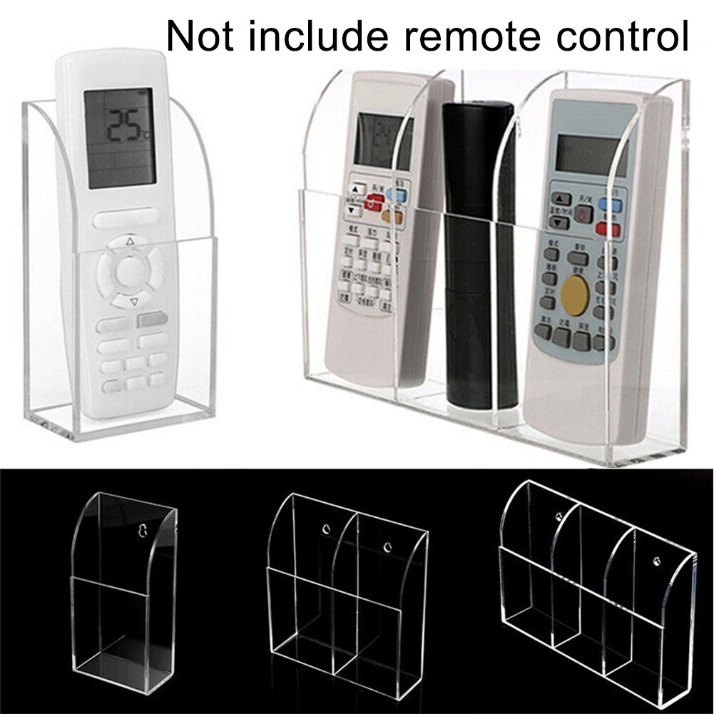 Wall Remote Holder Acrylic Organizer Wall Remote Holder Acrylic Organizer