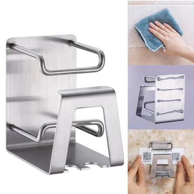 Wall Stainless Toothbrush Holder