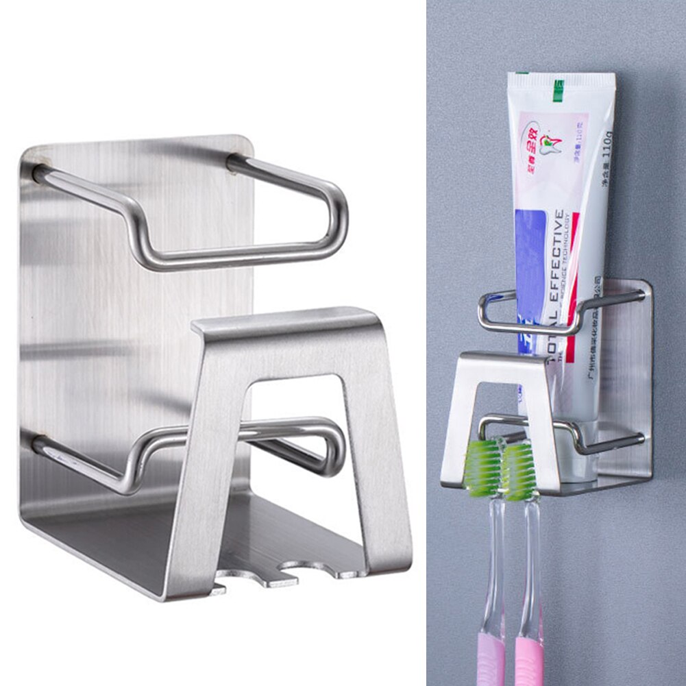 Wall Stainless Toothbrush Holder