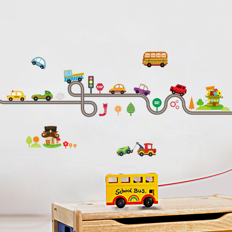 Wall Stickers for Kids Cars Design Wall Stickers for Kids Cars Design