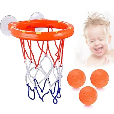 Wall Suction Basketball Bath Toy Set Wall Suction Basketball Bath Toy Set