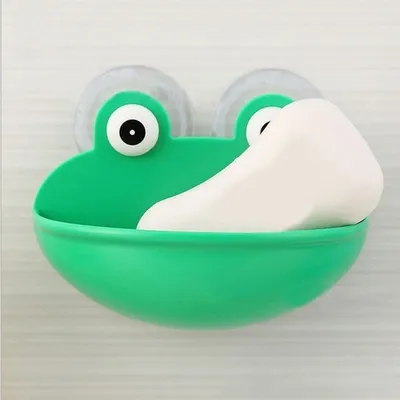Wall Suction Frog Soap Dish