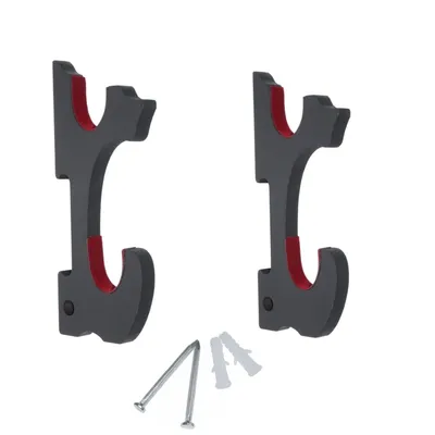 Wall Sword Holder Two-Tier Set (2pcs) Wall Sword Holder Two-Tier Set (2pcs)
