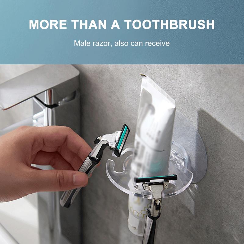 Wall Toothbrush Holder Four-Slot Holder
