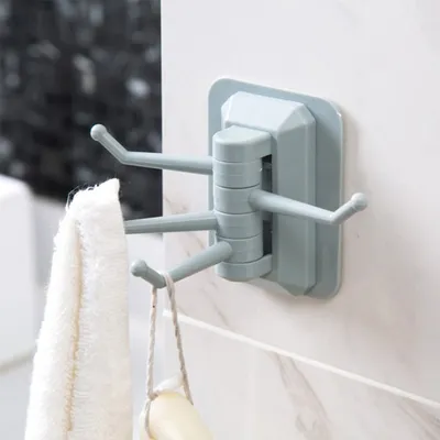 Wall Towel Hanger Rotatable Hooks Wall Towel Hanger Rotatable Hooks