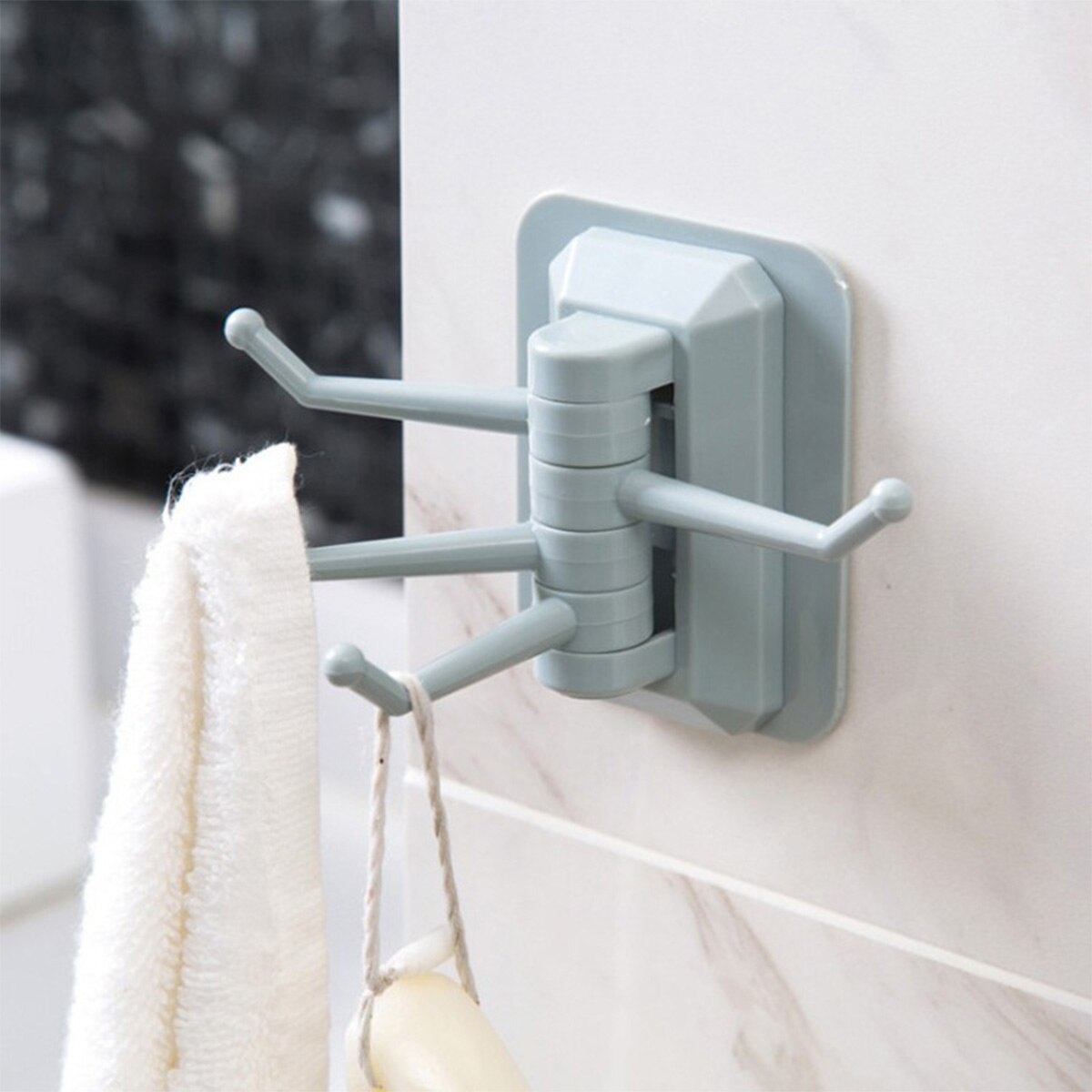 Wall Towel Hanger Rotatable Hooks Wall Towel Hanger Rotatable Hooks