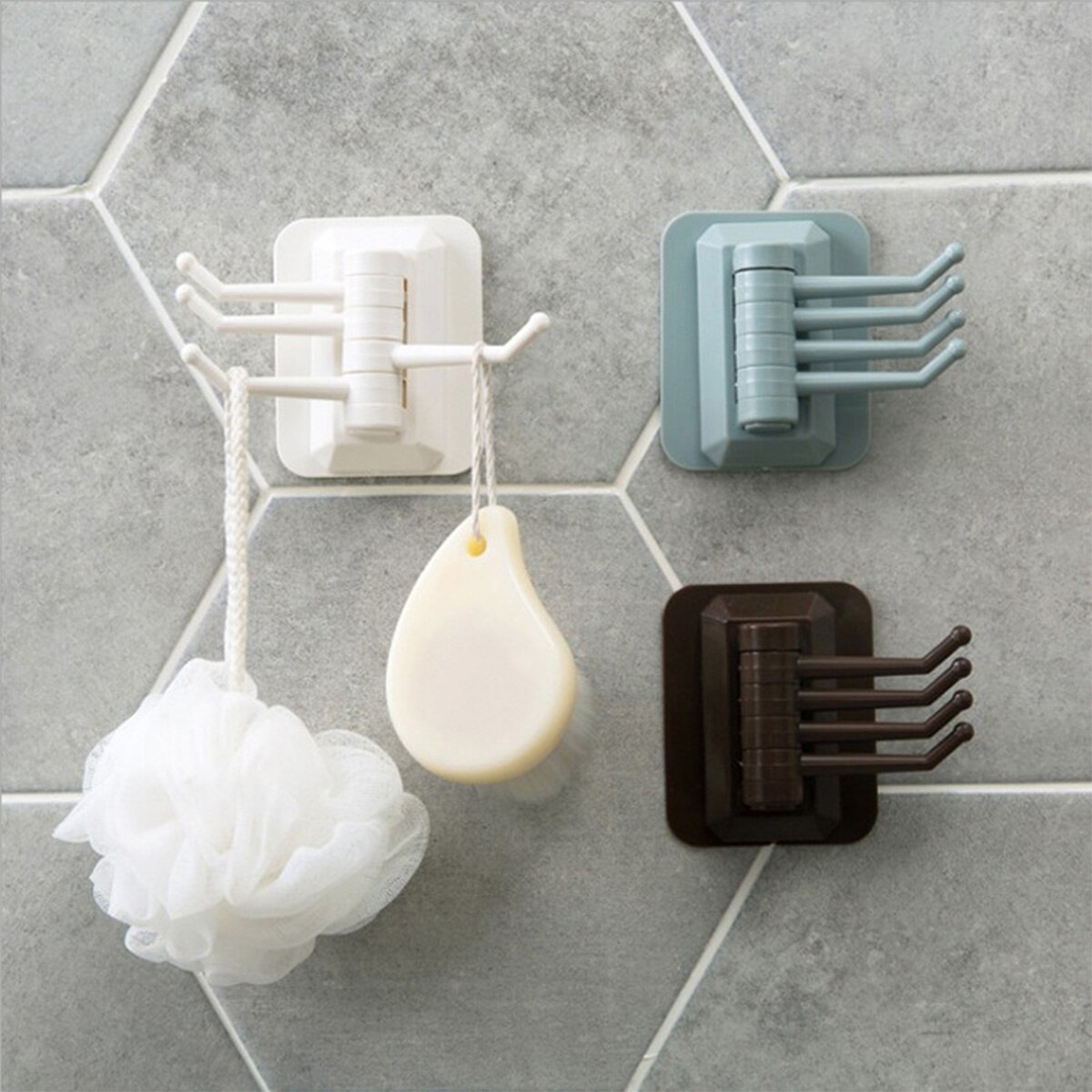 Wall Towel Hanger Rotatable Hooks Wall Towel Hanger Rotatable Hooks
