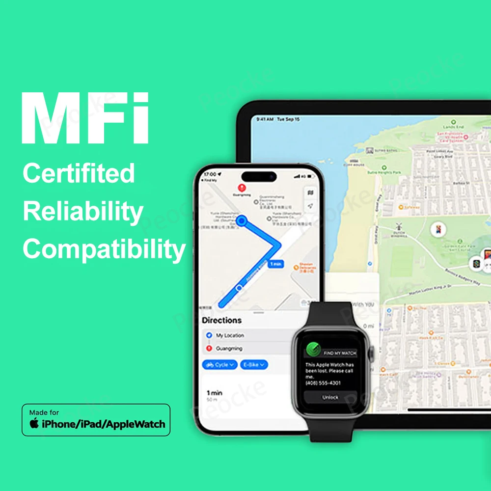 Wallet Anti-loss Card GPS Location Tracking Smart Tag Find My for iPhone Bluetooth Device Ultra-thin Card Wireless