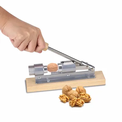 Walnut Cracker Stainless Kitchen Tool