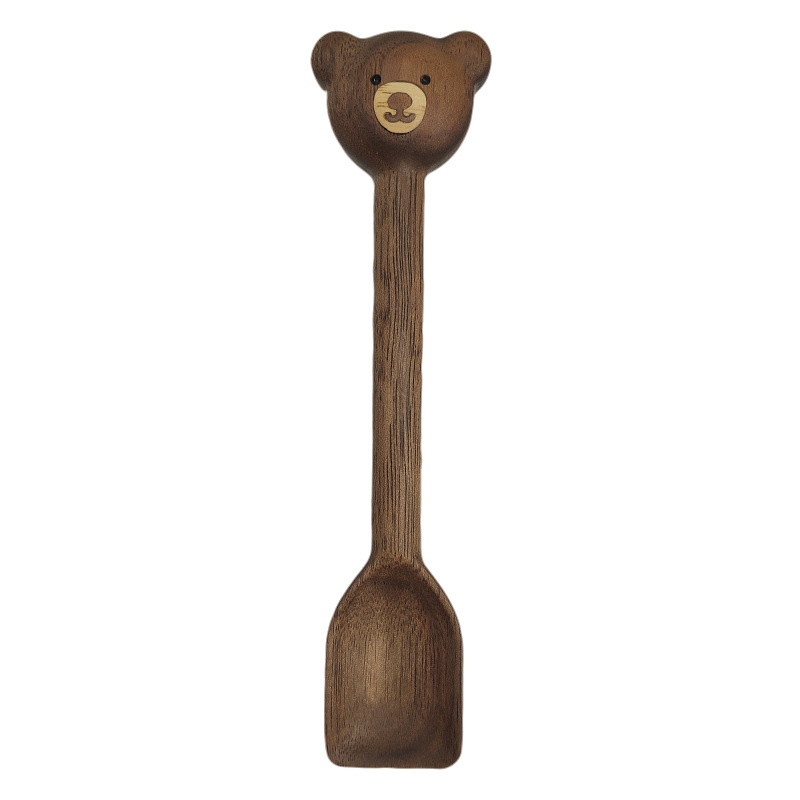 Walnut Wooden Bear Spoon Walnut Wooden Bear Spoon