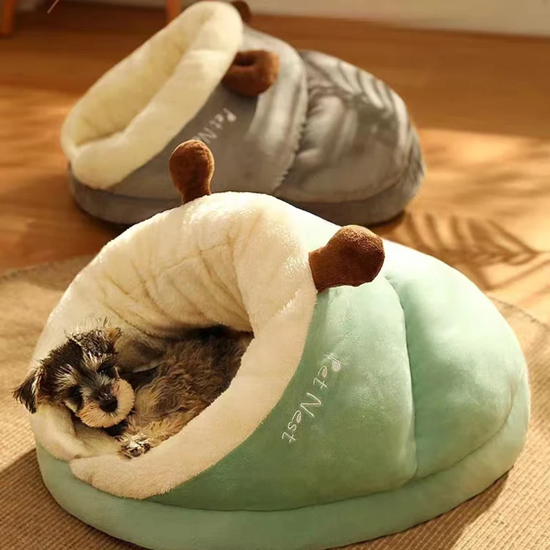 Warm Small Dog Kennel Bed Breathable Dog House Cute Slippers Shaped Dog Bed Cat Sleep Bag Foldable Washable Pet House Warm Small Dog Kennel Bed Breathable Dog House Cute Slippers Shaped Dog Bed Cat Sleep Bag Foldable Washable Pet House