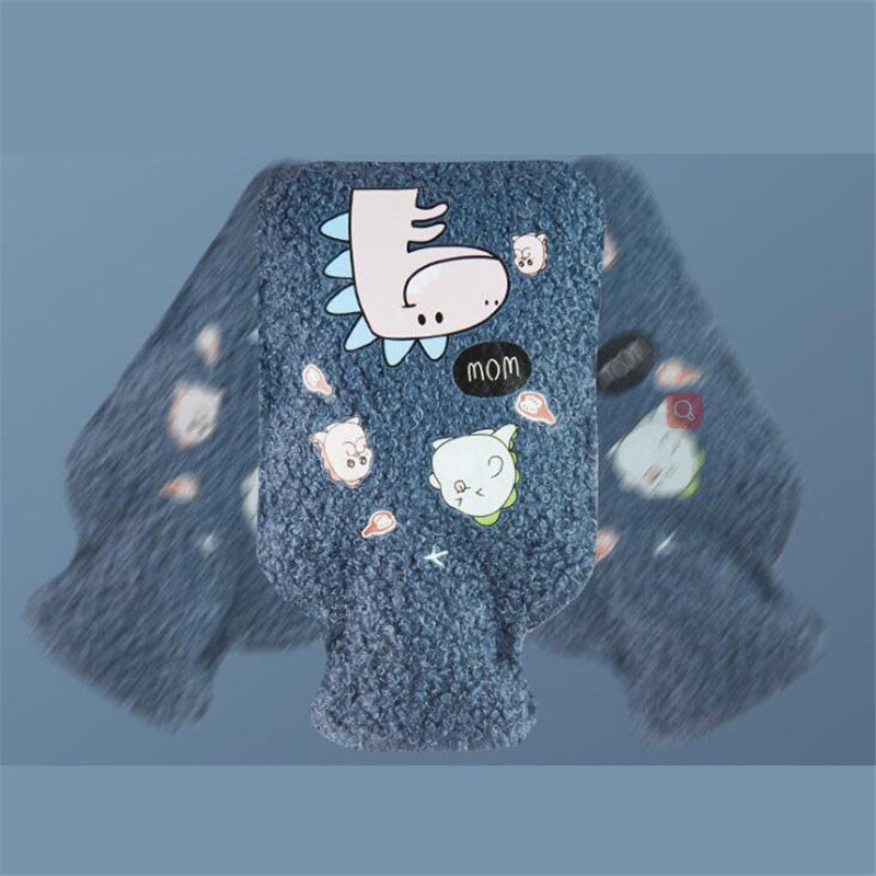 Warm Water Bag with Cute Fleece Cover