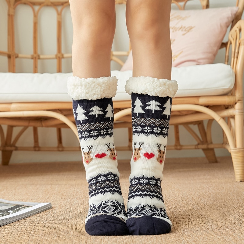 Warm Winter Women's Christmas Socks