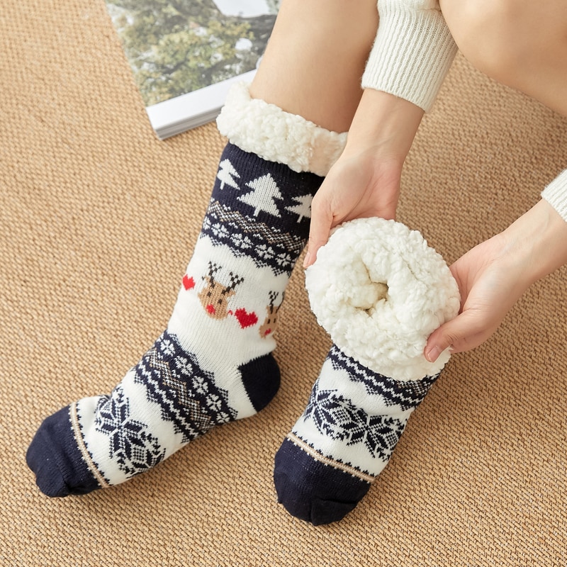 Warm Winter Women's Christmas Socks