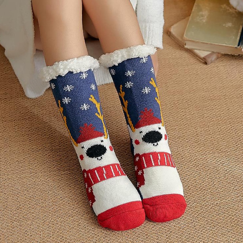 Warm Winter Women's Christmas Socks