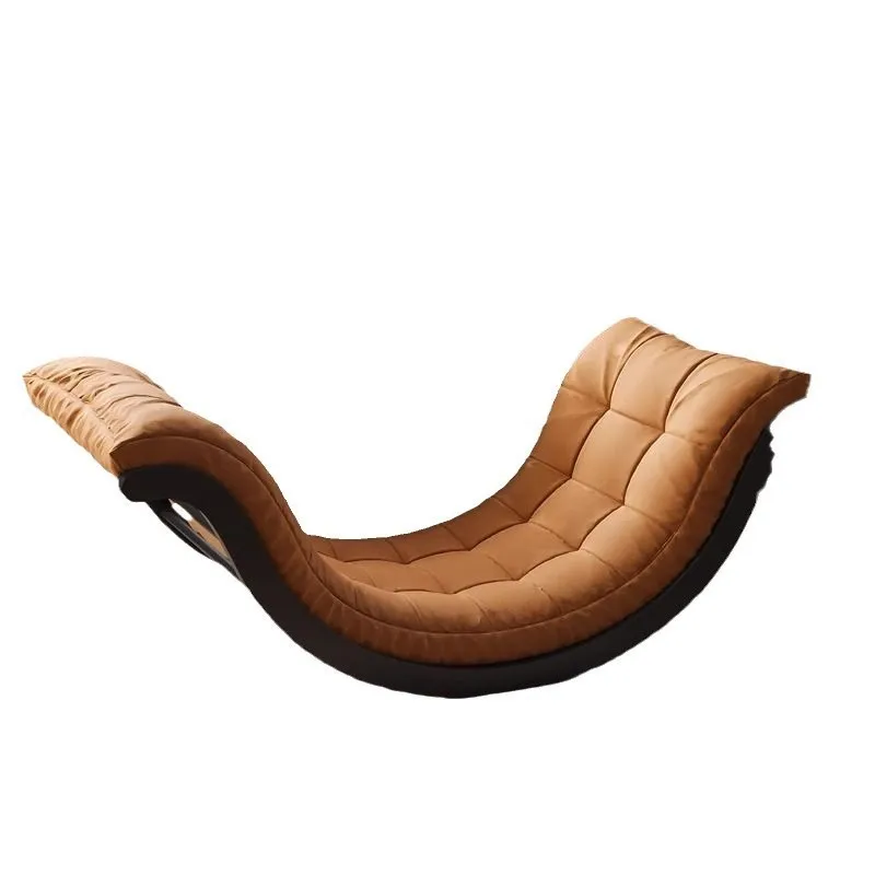 Warming Banana Rocking Chair Simple Lazy Solid Wood Single Sofa New Balcony Lounge Chair Living Room Home Retro Leisure Warming Banana Rocking Chair Simple Lazy Solid Wood Single Sofa New Balcony Lounge Chair Living Room Home Retro Leisure