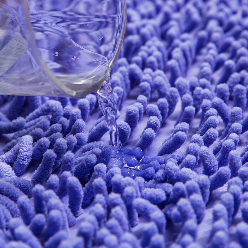 Washable Bath Mat Non-Slip Microfiber Rug