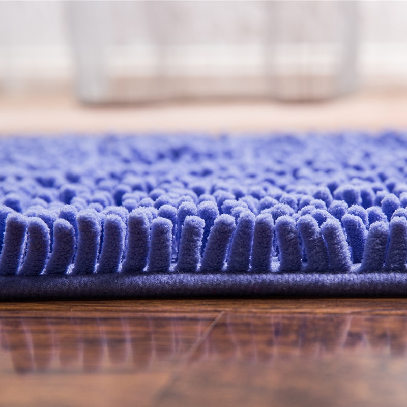 Washable Bath Mat Non-Slip Microfiber Rug