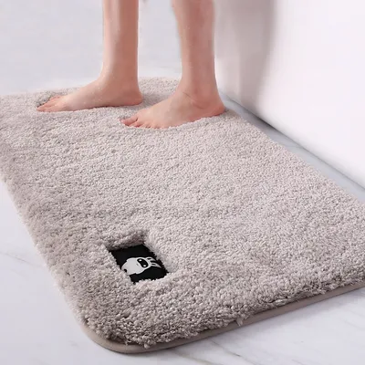 Washable Bathroom Rug Absorbent Mat Washable Bathroom Rug Absorbent Mat