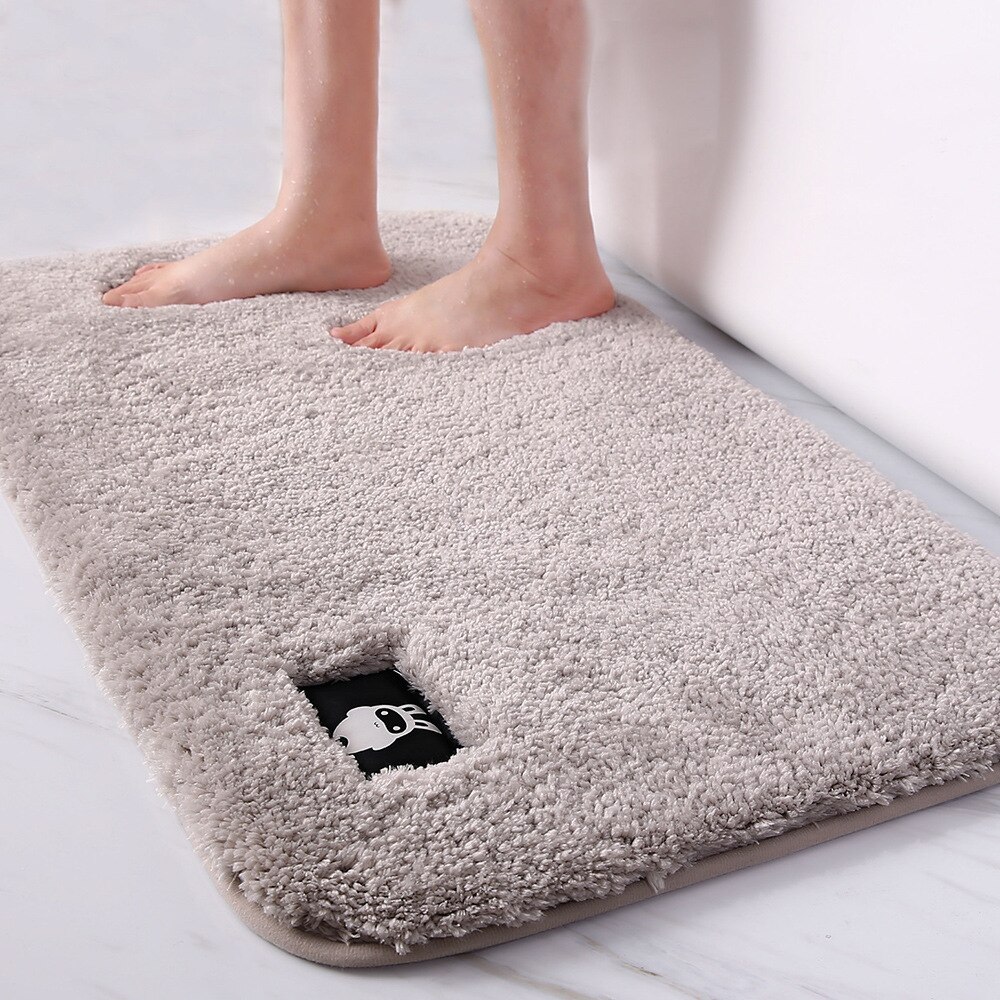 Washable Bathroom Rug Absorbent Mat Washable Bathroom Rug Absorbent Mat