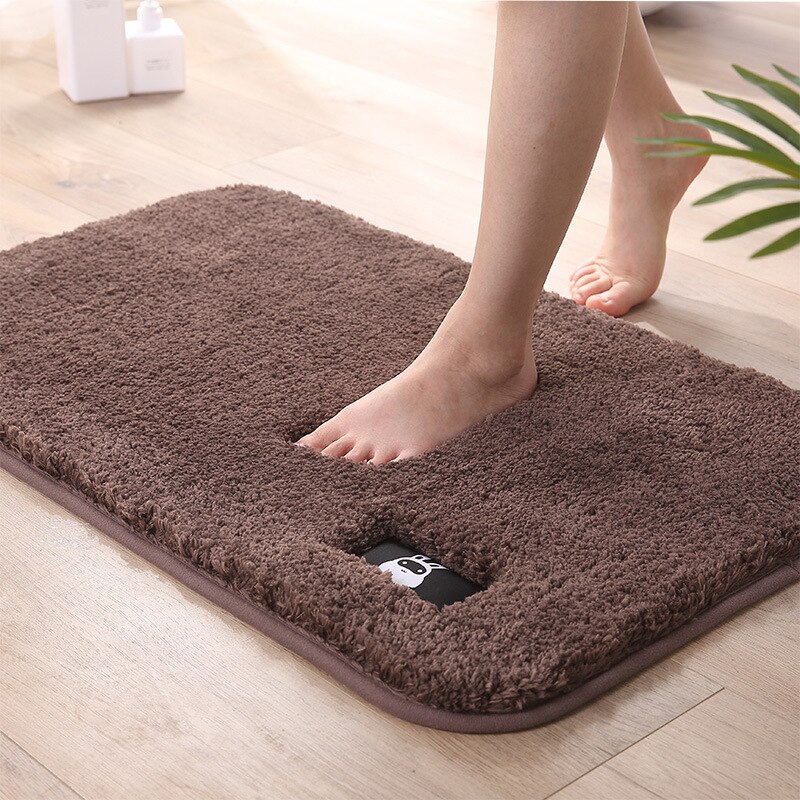 Washable Bathroom Rug Absorbent Mat Washable Bathroom Rug Absorbent Mat