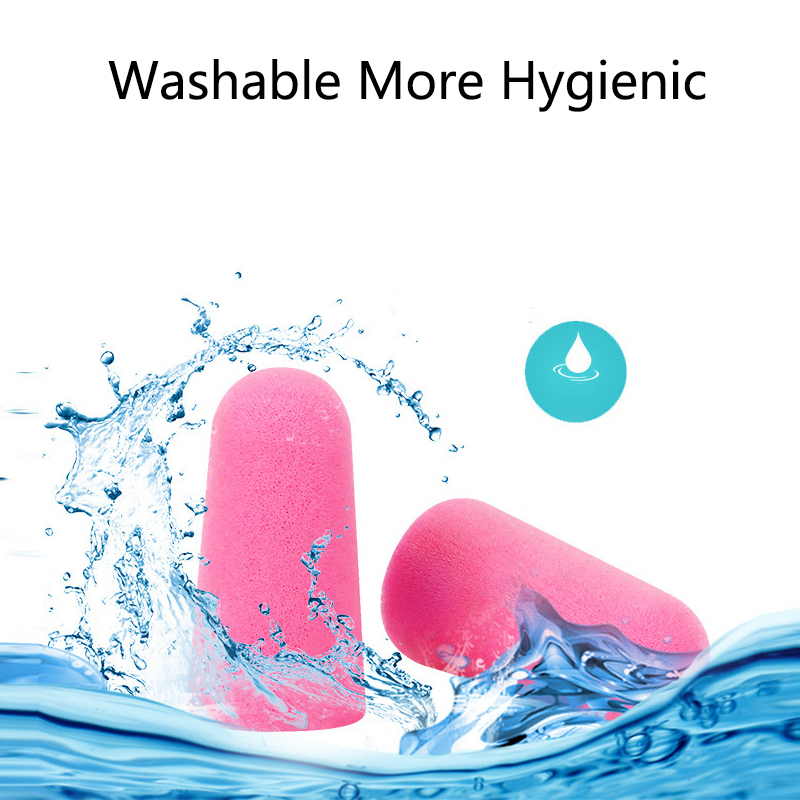Washable Ear Plugs for Sleeping (20pcs) Washable Ear Plugs for Sleeping (20pcs)