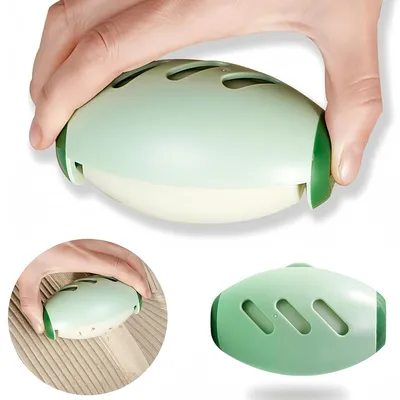 Washable Sticky Hair Roller Portable Pet Hair Remover Cleaning Hair Plush Sticky Roller Ball Dust Food Debris Removal