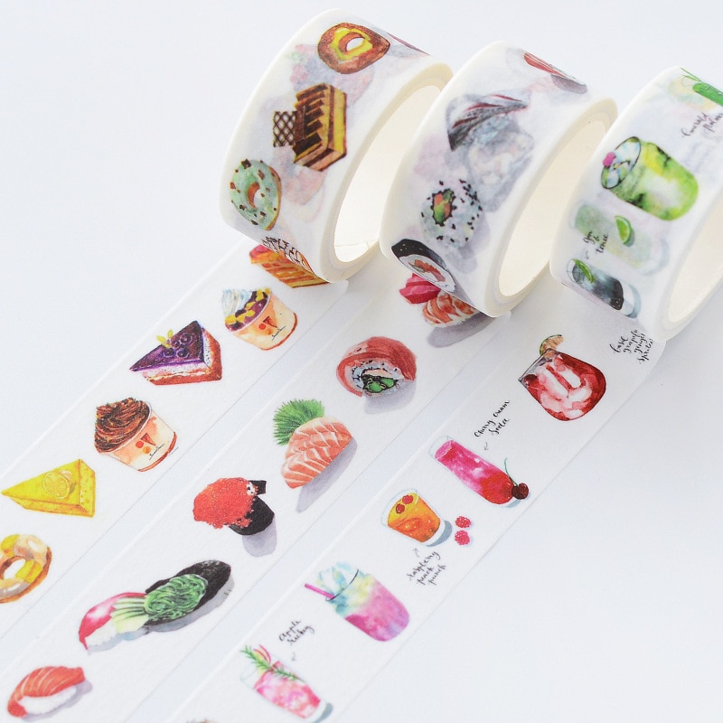 Washi Tape 3 Pieces/Set Washi Tape 3 Pieces/Set