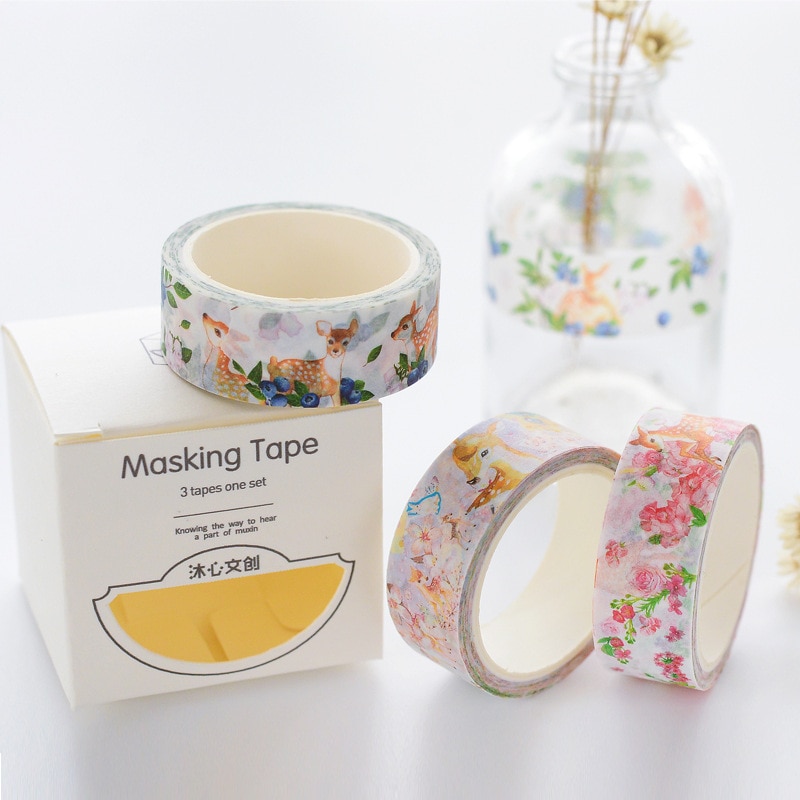Washi Tape 3 Pieces/Set Washi Tape 3 Pieces/Set