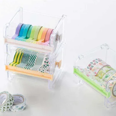 Washi Tape Dispenser with Tapes (10pcs) Washi Tape Dispenser with Tapes (10pcs)