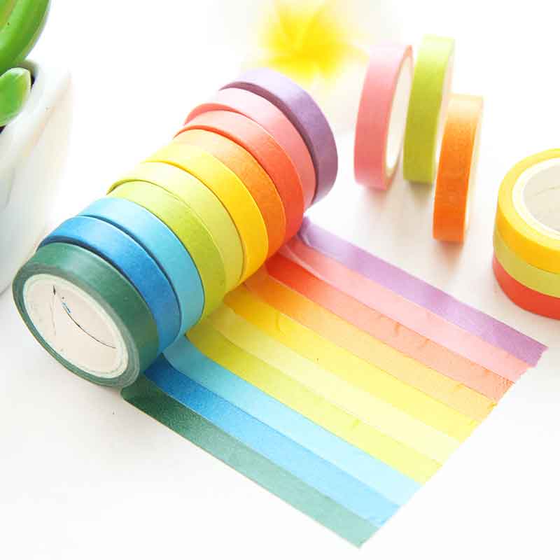 Washi Tape Dispenser with Tapes (10pcs) Washi Tape Dispenser with Tapes (10pcs)