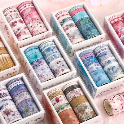 Washi Tape Set DIY Supplies (10pcs)