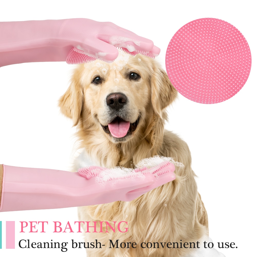 Washing Gloves Silicone Household Gloves Washing Gloves Silicone Household Gloves