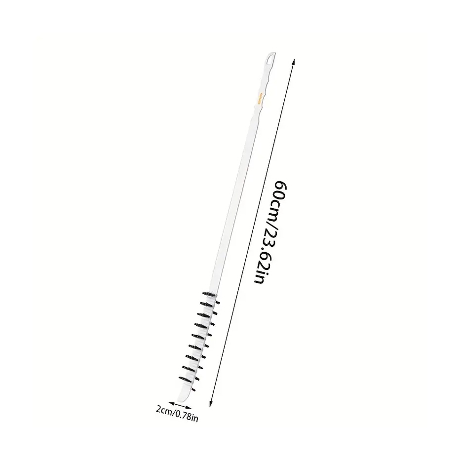 Washing Machine Cleaning Brush Radiator Dust Brush Air Warmer Cleaning Brush Dryer Pipe Brush Nylon Hair Brush Cleaning