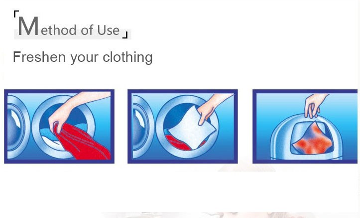 Washing Machine Color Catcher Sheet (24 pieces)