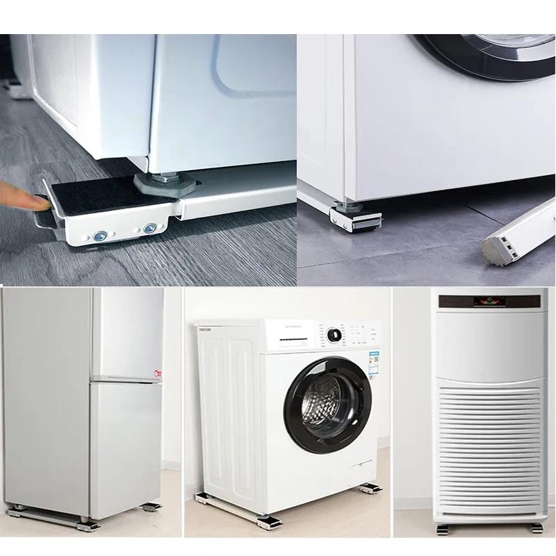 Washing Machine Stand Movable Refrigerator Raised Base Mobile Roller Bracket Wheel Bathroom Kitchen Accessories Home Washing Machine Stand Movable Refrigerator Raised Base Mobile Roller Bracket Wheel Bathroom Kitchen Accessories Home