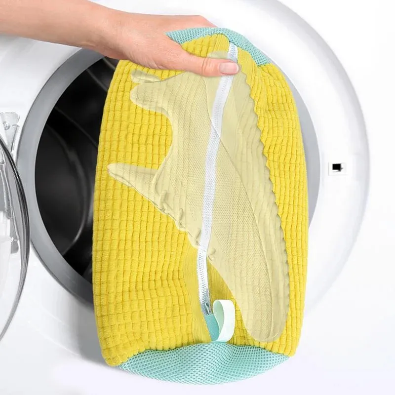 Washing Shoes Bag Cotton Laundry Net Fluffy fibers Easily remove dirt Washing Bags Anti-deformation Shoes Clothes Washing Shoes Bag Cotton Laundry Net Fluffy fibers Easily remove dirt Washing Bags Anti-deformation Shoes Clothes