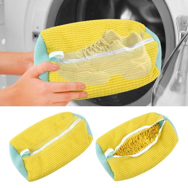 Washing Shoes Bag Cotton Laundry Net Fluffy fibers Easily remove dirt Washing Bags Anti-deformation Shoes Clothes Washing Shoes Bag Cotton Laundry Net Fluffy fibers Easily remove dirt Washing Bags Anti-deformation Shoes Clothes