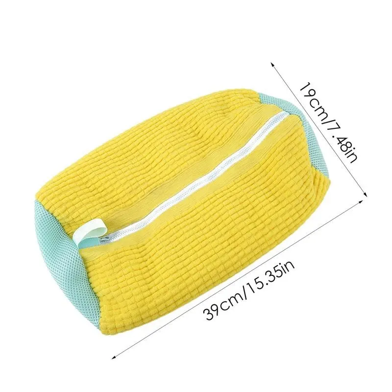 Washing Shoes Bag Cotton Laundry Net Fluffy fibers Easily remove dirt Washing Bags Anti-deformation Shoes Clothes Washing Shoes Bag Cotton Laundry Net Fluffy fibers Easily remove dirt Washing Bags Anti-deformation Shoes Clothes