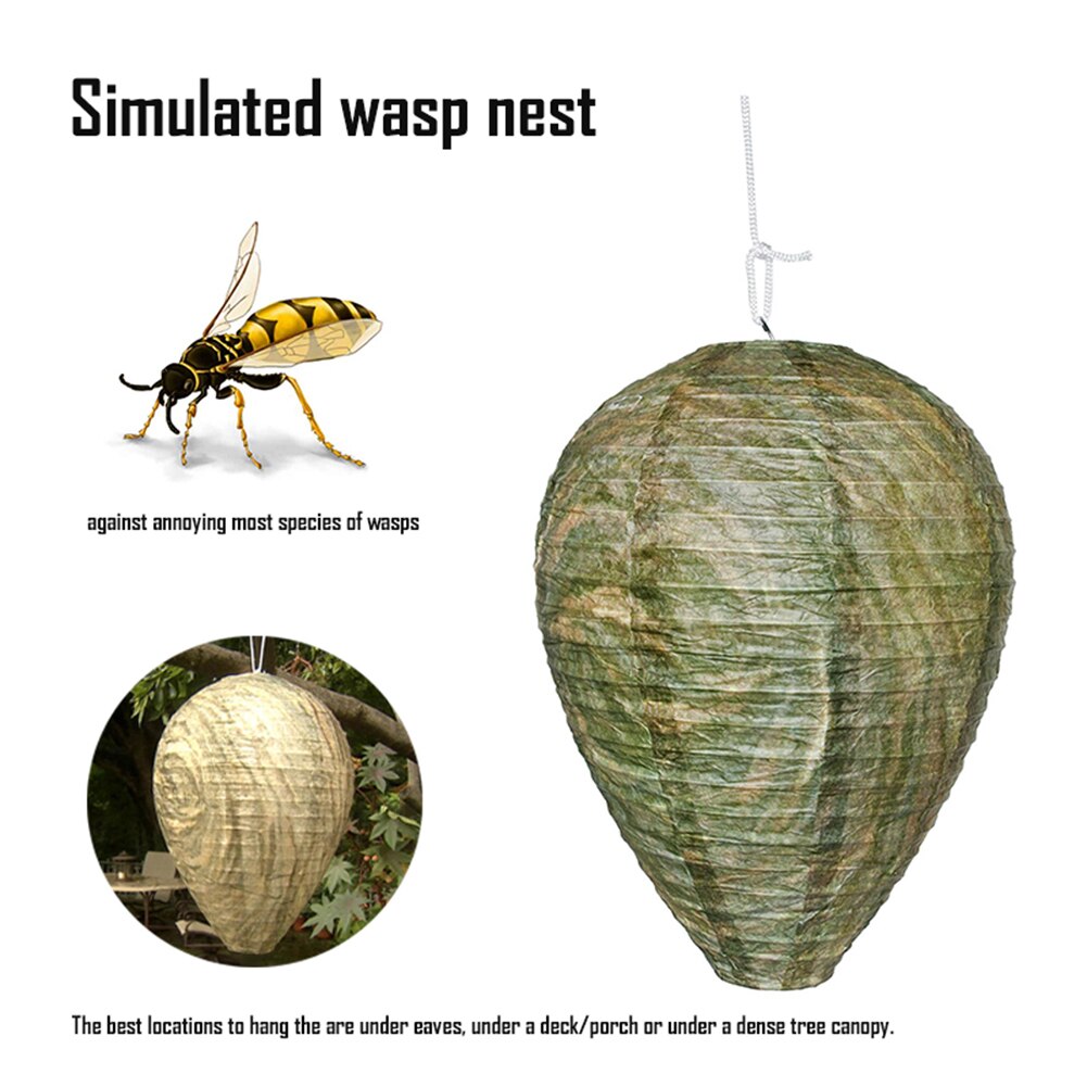 Wasp Deterrent Artificial Insect Nest Wasp Deterrent Artificial Insect Nest