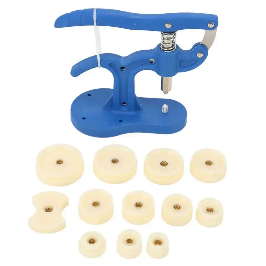 Watch Back Press Tool Set Nylon Prevent Slip Fitting Dies Nylon Watch Case Closer Watch Repair Tool Kit for Watchmaker Watch Back Press Tool Set Nylon Prevent Slip Fitting Dies Nylon Watch Case Closer Watch Repair Tool Kit for Watchmaker